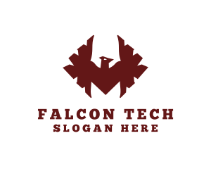 Falcon Bird Wings logo