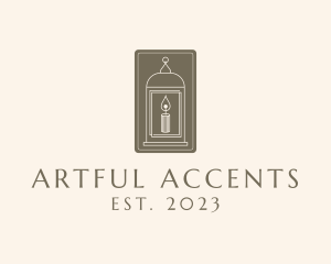 Minimalist Candle Case  logo design