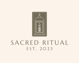 Minimalist Candle Case  logo design