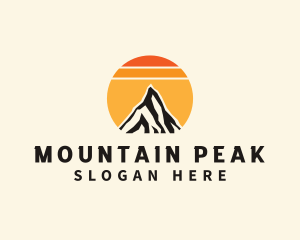 Mountain Peak Trekking logo design