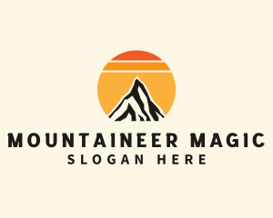 Mountain Peak Trekking logo design