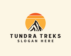 Mountain Peak Trekking logo design