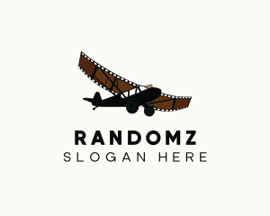 Motion Film Airplane logo
