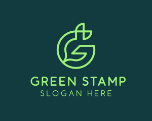 Green Environmental Letter G logo design