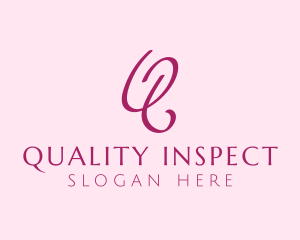 Handwritten Letter Q  logo design