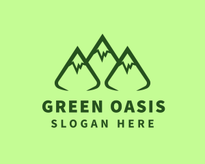 Green Mountain Environment logo design