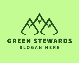 Green Mountain Environment logo design