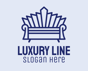 Luxury Sofa Couch  logo design