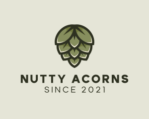 Beer Hops Plant logo design