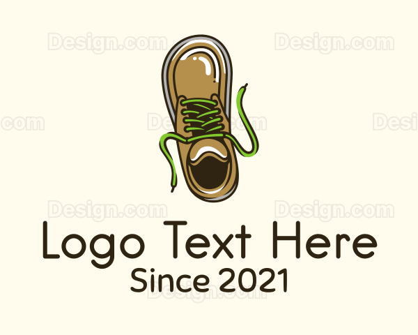 Modern Walking Shoes Logo