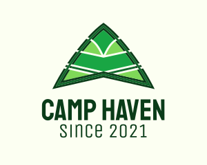 Modern Camping Tent  logo