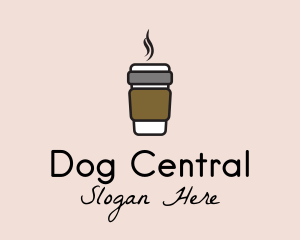 Hot Coffee Cup  logo design