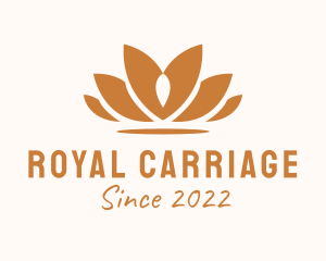 Royal Pageant Crown Spa logo design