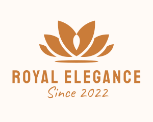 Royal Pageant Crown Spa logo design