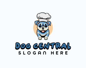 Cute Chef Puppy logo design