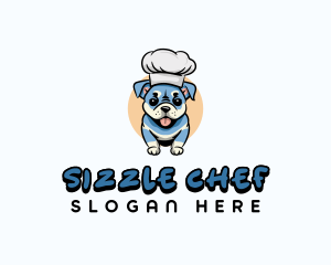 Cute Chef Puppy logo design