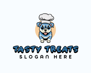 Cute Chef Puppy logo design