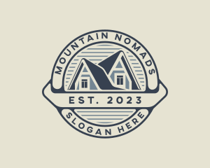 House Roofing Property logo design