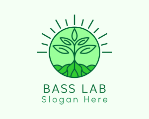 Farming Plant Cultivation logo design