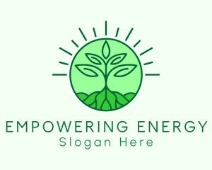 Farming Plant Cultivation logo design