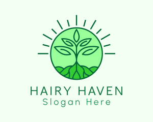 Farming Plant Cultivation logo design