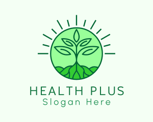 Farming Plant Cultivation logo design