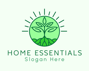 Farming Plant Cultivation logo design