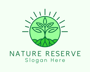 Farming Plant Cultivation logo design