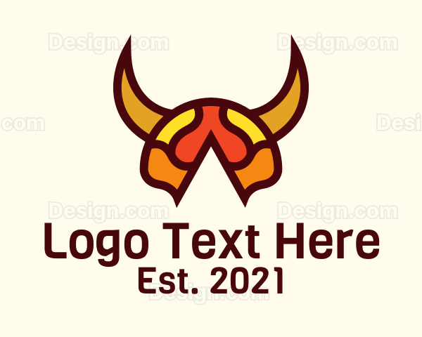 Viking Gaming Helmet Logo