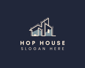 House Building Architecture logo design