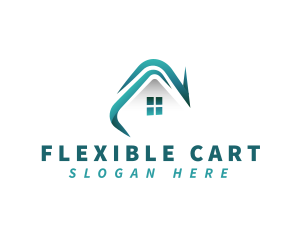 Roofing House Builder Logo