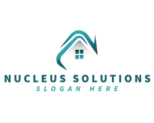 Roofing House Builder Logo