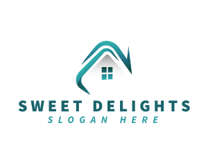 Roofing House Builder Logo