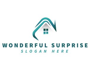 Roofing House Builder Logo