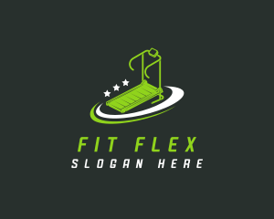 Fitness Gym Treadmill logo
