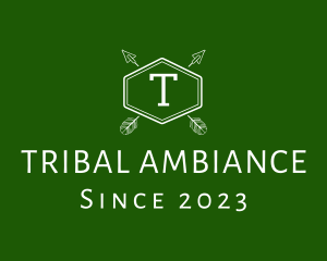 Tribal Arrow Hunting logo design