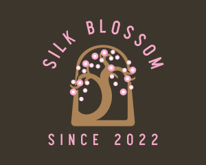 Sakura Branch Massage logo design