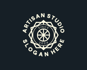 Upscale Studio Artisanal logo design