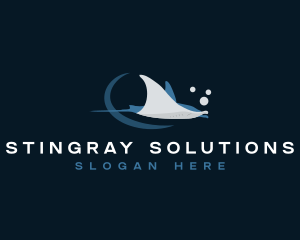 Aquarium  Zoo Stingray logo