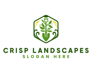 Maintenance Shovel Landscaping logo
