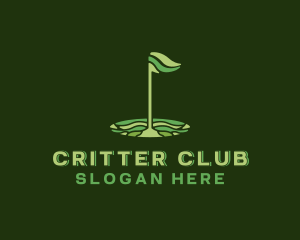 Flag Golf Course logo design