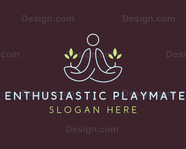 Leaf Yoga Wellness Logo