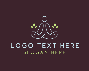 Leaf Yoga Wellness Logo