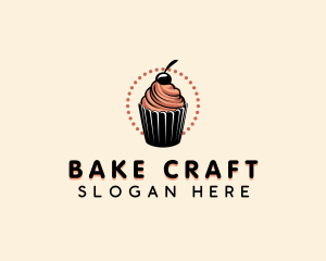 Cupcake Baking logo design