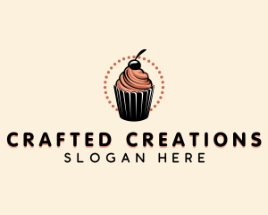 Cupcake Baking logo design