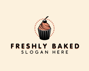 Cupcake Baking logo design