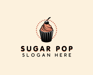 Cupcake Baking logo design