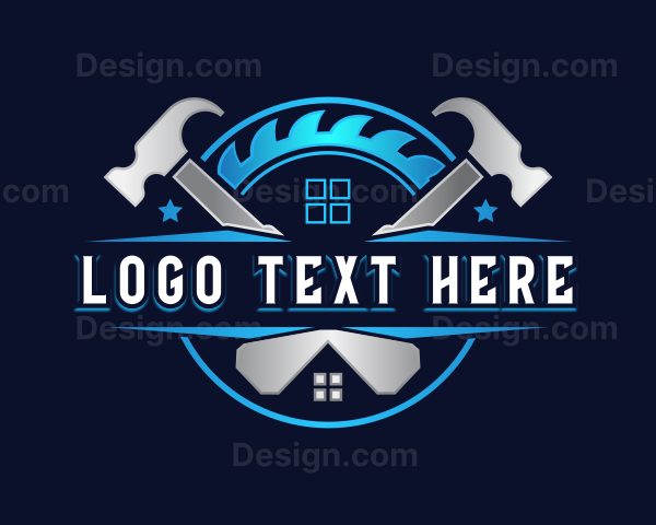 Industrial Hammer Saw Logo