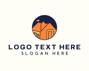 Church Worship Chapel logo design