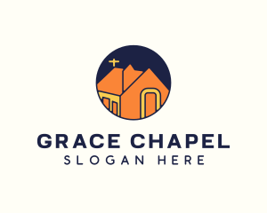 Church Worship Chapel logo design